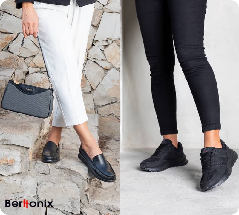 کفش اسپرت زنانه مشکی